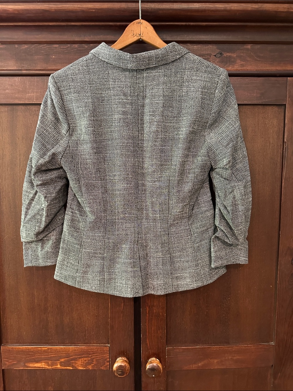 Women’s H&M scrunch sleeve blazer • suit jacket - Picture 2 of 5